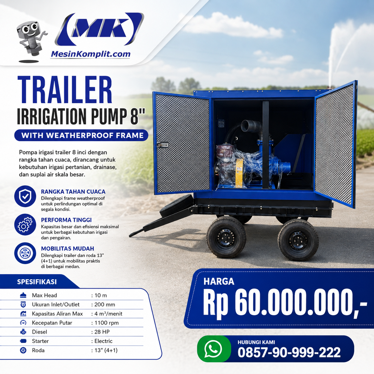 Pompa Silent 4 Roda (PMP-...